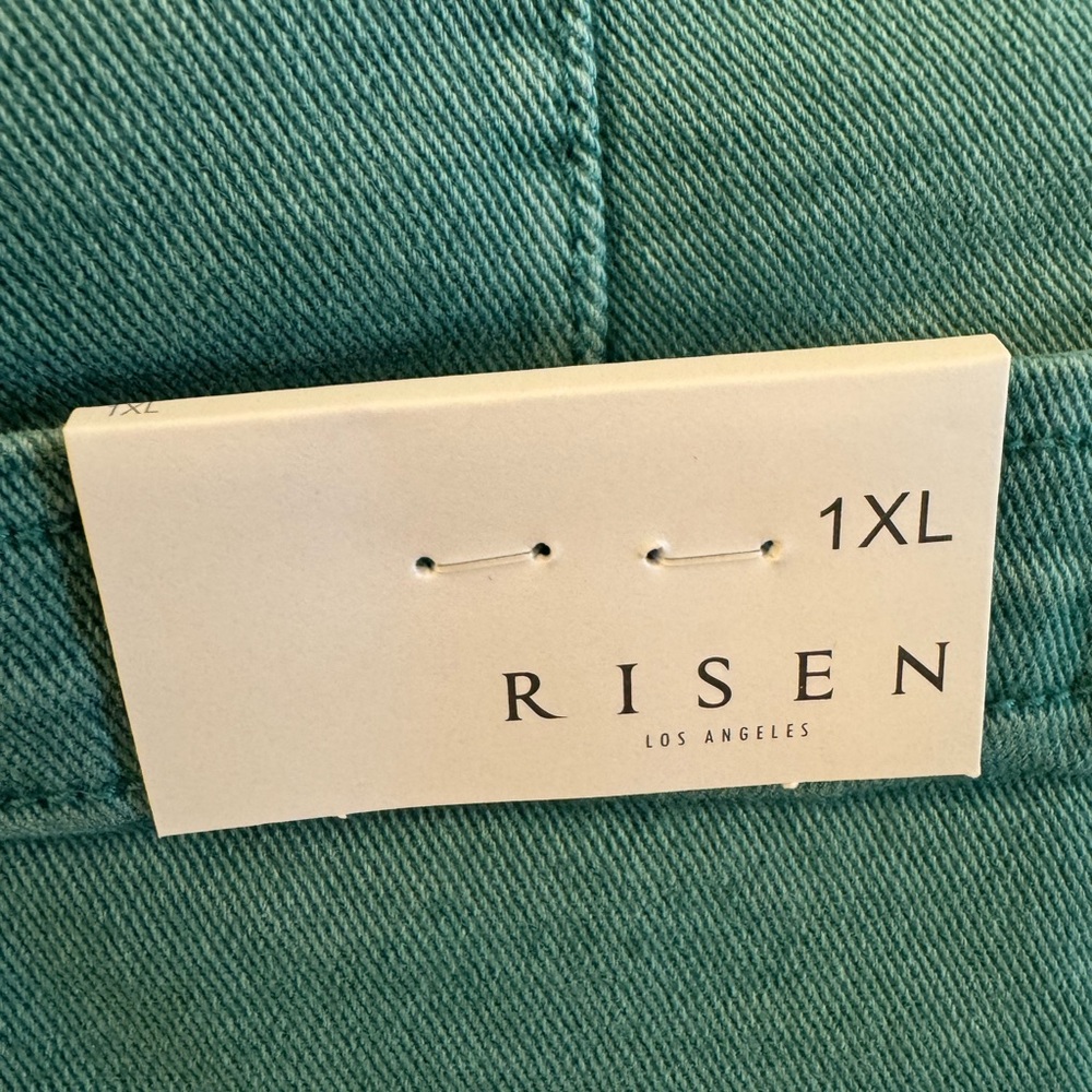 Women's Green Flare & Wide Leg Jeans by Risen - Picture 5 of 7